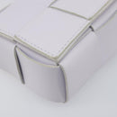 BOTTEGA VENETA MAXI INTRECCIATO Candy Cassette Bag Leather White Auth 199640V-14