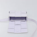 BOTTEGA VENETA MAXI INTRECCIATO Candy Cassette Bag Leather White Auth 199640V-10