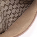 GUCCI GG Supreme Web Sherry Line Tote Bag PVC Beige Gold 39 02 003 Auth 199642-22