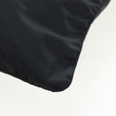 PRADA Shoulder Bag Nylon Black Silver Auth 199644V-18