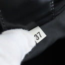 PRADA Shoulder Bag Nylon Black Silver Auth 199644V-10