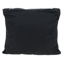 PRADA Shoulder Bag Nylon Black Silver Auth 199644V-2