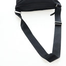 PRADA Shoulder Bag Nylon Black Silver Auth 199644V-7