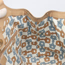 GUCCI GG Canvas Guccissima Tote Bag Leather Beige Gold 211944 Auth 199658V-18