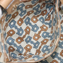 GUCCI GG Canvas Guccissima Tote Bag Leather Beige Gold 211944 Auth 199658V-21