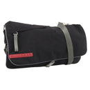 PRADA PRADA Sports Shoulder Bag Nylon Black Auth 199659A-1