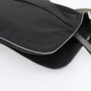 PRADA PRADA Sports Shoulder Bag Nylon Black Auth 199659A-15