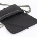 PRADA PRADA Sports Shoulder Bag Nylon Black Auth 199659A-10