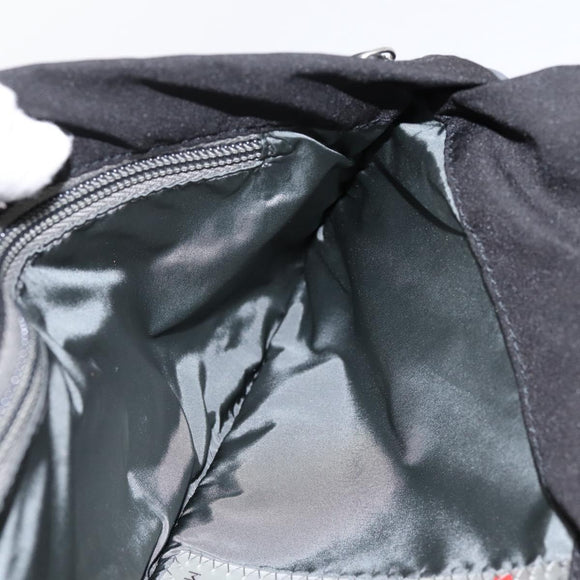 PRADA PRADA Sports Shoulder Bag Nylon Black Auth 199659A