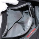 PRADA PRADA Sports Shoulder Bag Nylon Black Auth 199659A-23