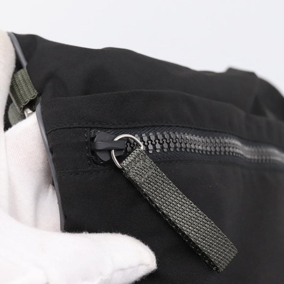 PRADA PRADA Sports Shoulder Bag Nylon Black Auth 199659A