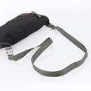 PRADA PRADA Sports Shoulder Bag Nylon Black Auth 199659A-7