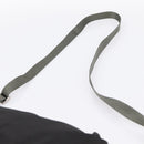 PRADA PRADA Sports Shoulder Bag Nylon Black Auth 199659A-8