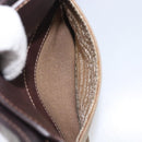PRADA Tote Bag Canvas Jacquard Beige Silver Auth 199661V-26
