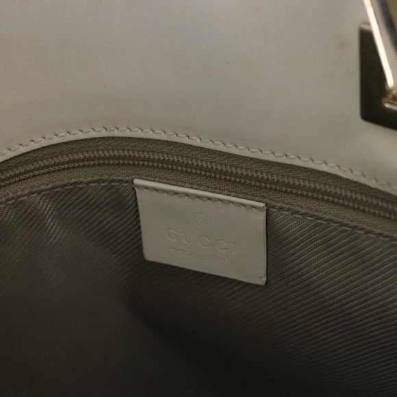 GUCCI GG Canvas Tote Bag Light Blue Gold 002 1099 Auth 199663