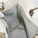 GUCCI GG Canvas Tote Bag Light Blue Gold 002 1099 Auth 199663-20