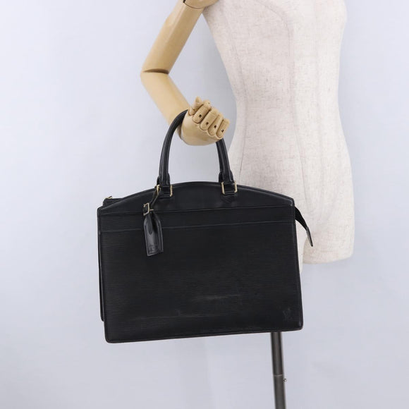 LOUIS VUITTON Epi Riviera Hand Bag Black M48182 LV Auth 199665