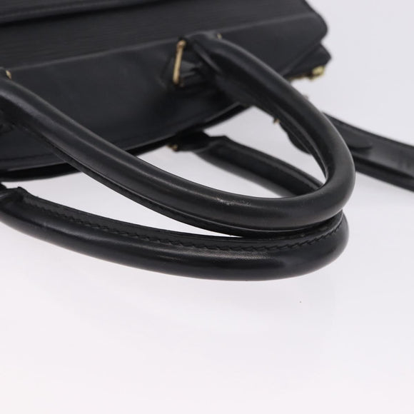LOUIS VUITTON Epi Riviera Hand Bag Black M48182 LV Auth 199665