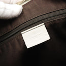 GUCCI GG Canvas Hand Bag Beige Gold 190525 Auth 199666V-16