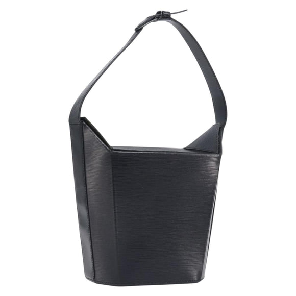 LOUIS VUITTON Epi Sax Shoulder Bag Black M80161 LV Auth 199668