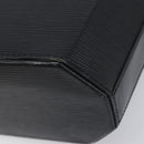 LOUIS VUITTON Epi Sax Shoulder Bag Black M80161 LV Auth 199668-10