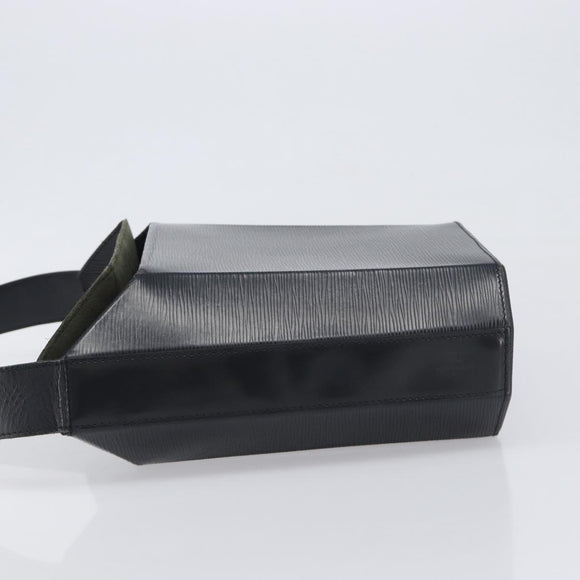 LOUIS VUITTON Epi Sax Shoulder Bag Black M80161 LV Auth 199668