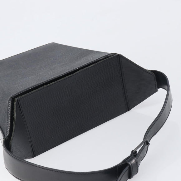 LOUIS VUITTON Epi Sax Shoulder Bag Black M80161 LV Auth 199668