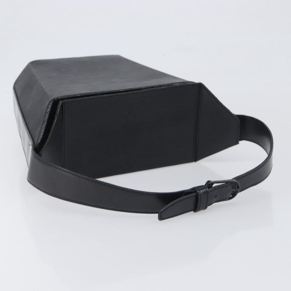 LOUIS VUITTON Epi Sax Shoulder Bag Black M80161 LV Auth 199668