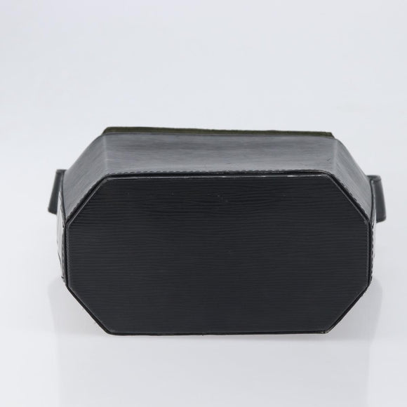 LOUIS VUITTON Epi Sax Shoulder Bag Black M80161 LV Auth 199668