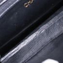 CHANEL Matelasse Chain Shoulder Bag Lamb Skin Black Gold CC Auth 199673V-11