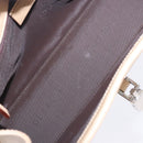 GUCCI Jackie Hand Bag Leather Beige Silver 002 1068 Auth 199675V-10