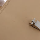 GUCCI Jackie Hand Bag Leather Beige Silver 002 1068 Auth 199675V-9