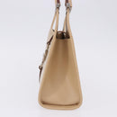 GUCCI Jackie Hand Bag Leather Beige Silver 002 1068 Auth 199675V-3