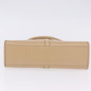GUCCI Jackie Hand Bag Leather Beige Silver 002 1068 Auth 199675V-5