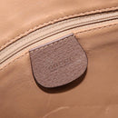 GUCCI GG Supreme Web Sherry Line Bag PVC Beige Gold 001 113 6472 Auth 199679-20
