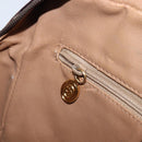 GUCCI GG Supreme Web Sherry Line Bag PVC Beige Gold 001 113 6472 Auth 199679-23