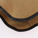 GUCCI Web Sherry Line Shoulder Bag Canvas Beige Silver 001 4321 Auth 199680A-10