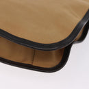 GUCCI Web Sherry Line Shoulder Bag Canvas Beige Silver 001 4321 Auth 199680A-13