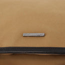 GUCCI Web Sherry Line Shoulder Bag Canvas Beige Silver 001 4321 Auth 199680A-14