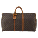 LOUIS VUITTON Monogram Keepall 60 Boston Bag M41422 LV Auth 199681-13