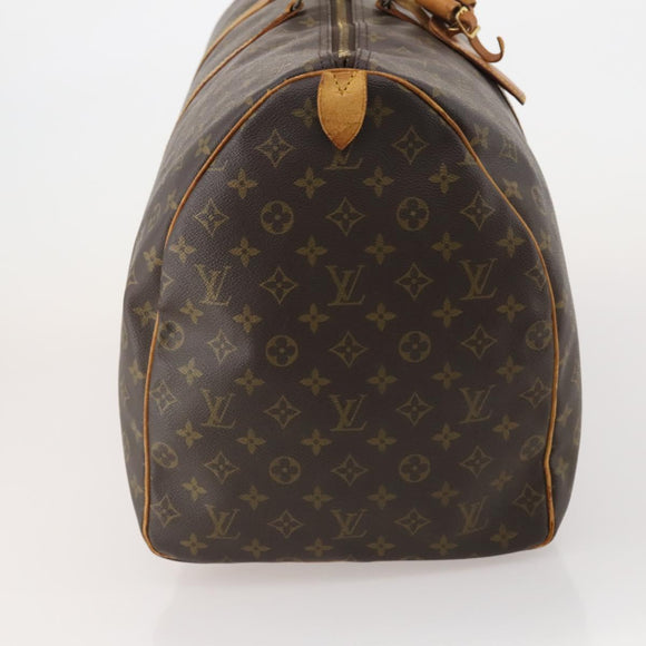 LOUIS VUITTON Monogram Keepall 60 Boston Bag M41422 LV Auth 199681