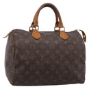 LOUIS VUITTON Monogram Speedy 30 Hand Bag M41526 LV Auth 199683-1