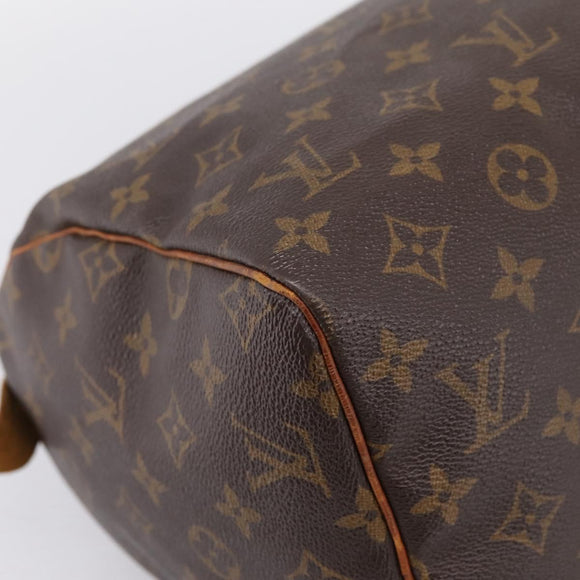 LOUIS VUITTON Monogram Speedy 30 Hand Bag M41526 LV Auth 199683