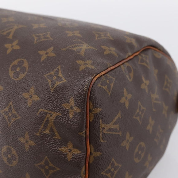 LOUIS VUITTON Monogram Speedy 30 Hand Bag M41526 LV Auth 199683