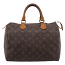 LOUIS VUITTON Monogram Speedy 30 Hand Bag M41526 LV Auth 199683-13