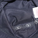 VALENTINO Rock Studs Hat Nylon Black Auth 199690V-8