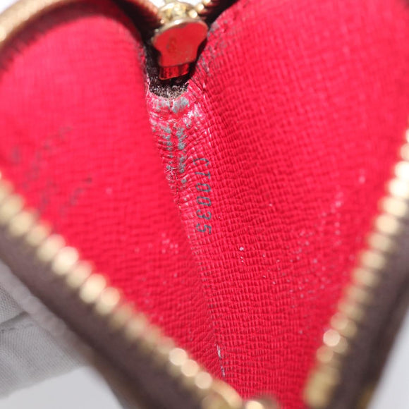 LOUIS VUITTON Monogram Cherry Porte Monnaie Ron Coin Purse M95043 Auth 199691V