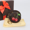 LOUIS VUITTON Monogram Cherry Porte Monnaie Ron Coin Purse M95043 Auth 199691V-12