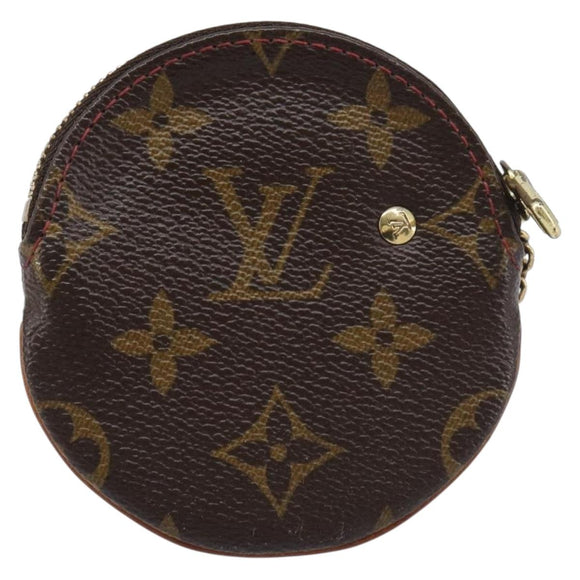 LOUIS VUITTON Monogram Cherry Porte Monnaie Ron Coin Purse M95043 Auth 199691V