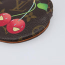 LOUIS VUITTON Monogram Cherry Porte Monnaie Ron Coin Purse M95043 Auth 199691V-7